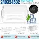 AMI PARTS 240324502 Refrigerator Door Bin Shelf Compatible with cro-sley,frigi-daire,ken-more Replace 844402,AP2549806,PS429767,EAP429767