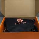 SUNPOW Metal Detector for Adults Professional - High Accuracy with 12" Waterproof Coil, 2x Backlit LCD Display, Advanced DSP Chip, 5 Modes, Adjustable Length (19"-59"), Sturdy Spiral Structure -OTMD14