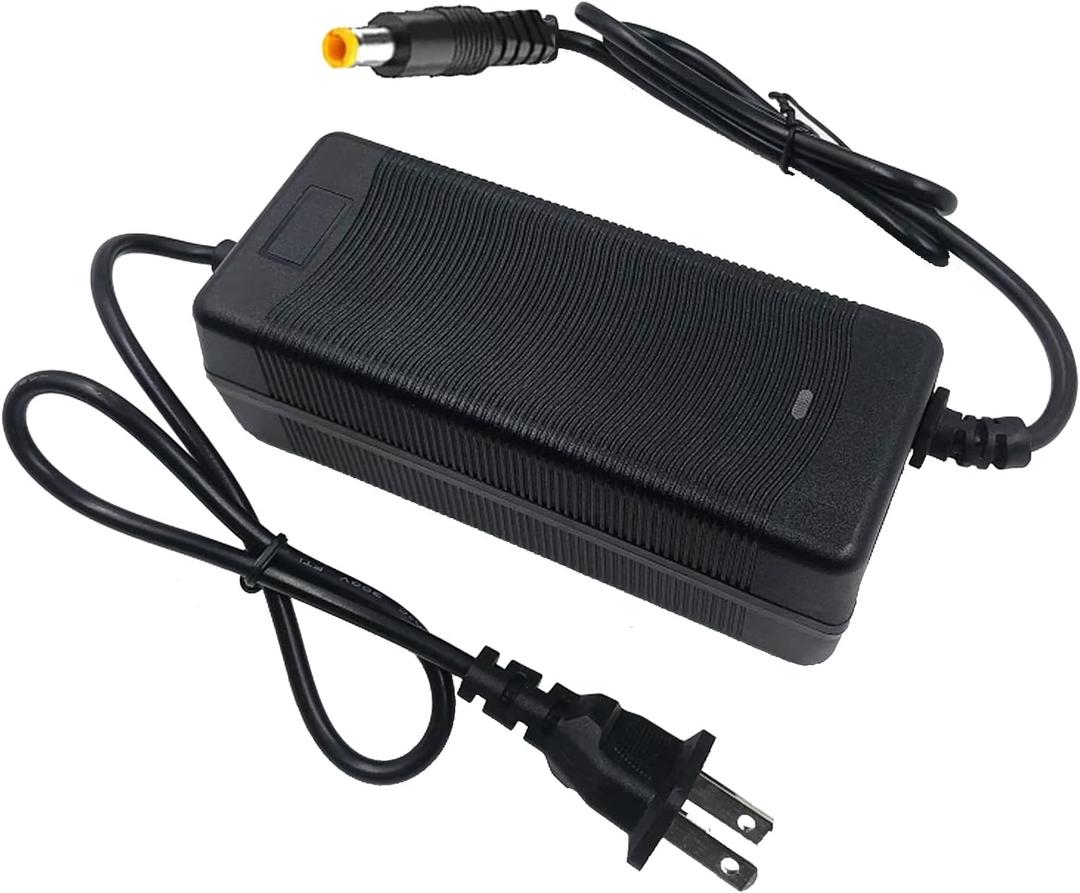Electric Bike Charger 48V for Lectric Ebike, 54.6V 2A Ebike Battery Charger for 48V Lithium Battery, Electric Bicycle Power Adapter with DC2.1 Jack Connector