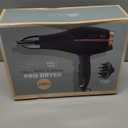INFINITI PRO by CONAIR Hair Dryer, 1875W Blow Dryer with Diffuser and Concentrator, Ceramic Technology, 3 Heat & 2 Speed Settings, Cold Shot Button, Black