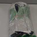 HITSLAM Square Shower Mat, 24 x 24 Inch Non Slip Bath Mat for Tub, Soft PVC Loofah Bathtub Mats with Drain Holes, Quick Drying Bathroom Stall Floor Mat, Bathroom Accessories Without Suction Cup, Black