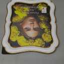 PHAREGE 8x10 Vintage Picture Frame White Gold, Ornate Antique Picture Frame for 8x10 Photo, Retro Photo Frame for Tabletop Vertical or Horizontal Display, 1 Pack