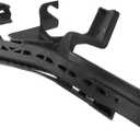 ALMULOO Front Bumper Bracket Compatible with 2018-2023 Subaru Crosstrek Plastic(PP+GF30) Black Replace For 57707FL000 SU1043106 Right