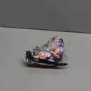 Yonique Women Strapless One Piece Swimsuit Tummy Control Bandeau Bathing Suit Cheeky Swimwear (Medium, Colorful Leaves)