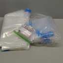 Vacuum Bags for Travel with Portable Electric Pump, 16 Pack Vacuum Seal Bags for Luggage and Suitcase Compression, Space Saver Vacuum Storage Bags for Clothes and Clothing Travel