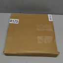 AKCISOT Atomic 12 Inch Wall Clock Analog Clocks for Indoor Kitchen, Battery Operated Clock for Bedroom Office Classroom Living Room(Silver)