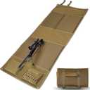 Shooting Mat with Elbow Wings, Extra Large Hunting Shooting Mats Prone Padded Roll Up Portable Waterproof Hunting Mats Non-Slip Durable Shooting Rest for Shooters Range Rifle