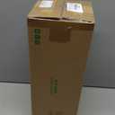 MIHIKK Waterproof Dog Bed Medium Size Dog Orthopedic Dog Beds for Crate with Removable Washable Cover Egg-Crate Foam Pet Pad Mat with Anti-Slip Bottom, 35x22 Inch, Grey