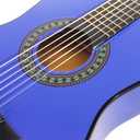 Music Alley MA-52 30" Half Size Junior Guitar For Young Kids (Blue)