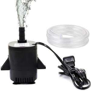 18w 270gph small transfer pump submersible water pump for fish tanks, ponds, aquariums, hydroponic 110-120v/60hz ideal for pool cover, sump, fountain, aquarium air, water transfer pumps