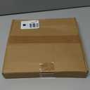 YestBuy 3 Tier Clear Square Cupcake Stand - Premium Cupcake Holder - Acrylic Cupcake Tower Display - Cady Bar Party Décor + LED Light String - Ideal for Weddings, Birthday Parties (Yellow Light)