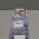 20100Pcs Blue Resin Rhinestones 2,3,4,5,6mm Flatback for Bedazzling Crafting Crafts Clothing Clothes Fabric Shoes Nail Art, Royal Dark Navy Blue Flat Back Gems Diamonds Jewels Crystals Gemstones