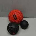 4KOR Massage Balls for Trigger Point Therapy - Myofascial Release Ball - Muscle Relief for Back, Neck, Shoulder, Foot Pain - Fitness Massage Balls for Mobility - Deep Tissue Release Ball, 3 Pcs