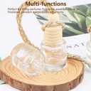 10pcs Aromatherapy Car Diffuser Necklace Car Vehicle Air Freshener Essential Diffuser Oil Fragrance Aromatherapy Bottles