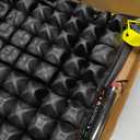 Roho Low Profile Quadtro Select Wheelchair Cushion - 15 x 15 - Adjustable Pressure Relief Air Seat - Conforms to Your Body Shape and Weight - Includes Pump, Cover, Repair Kit, Instructions