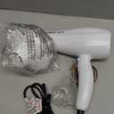 Conair Double Ceramic Hair Dryer with Diffuser | Blow Dryer with Ionic Conditioning | Includes Diffuser and Concentrator |  Exclusive, White