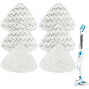 Mop Pads for Bissell 2078: Steam Mop Pads Fit for Bissell PowerEdge and PowerForce Lift Off 2-in-1 Series 2078 20781 2165 20781 2814C Steam Mop Cleaner Replacement Mop Cloth (2 Soft + 4 Scrubby)