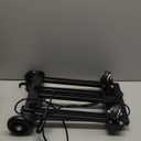 Folding Hand Truck 500lbs, Portable Heavy Duty Dolly Cart, 6 Wheels Collapsible Luggage Cart with 2 Elastic Ropes - Compact Trolley Cart for Easy Moving - Ideal Hand Cart for Travel and More (1.70, Black)