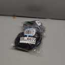 3 Yards French Eyelash Lace Fabric Floral Embroidered Lace Fabric for Clothes Wedding Dress Sewing Home Decoration (59" W x 3 Yards, Black)