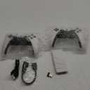 2025New Wireless Retro Game Console,40000+Games and 23 Emulators，Plug and play 4K HD HDMI TV Game Stick，with Dual 2.4G Wireless Controllers(128G) White