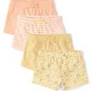 The Children's Place Baby Girls' and Toddler Assorted Knit Shorts 2 pack