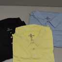 Real Essentials 3 Pack: Mens Jersey Cotton Short Sleeve Polo Shirt, Size XL