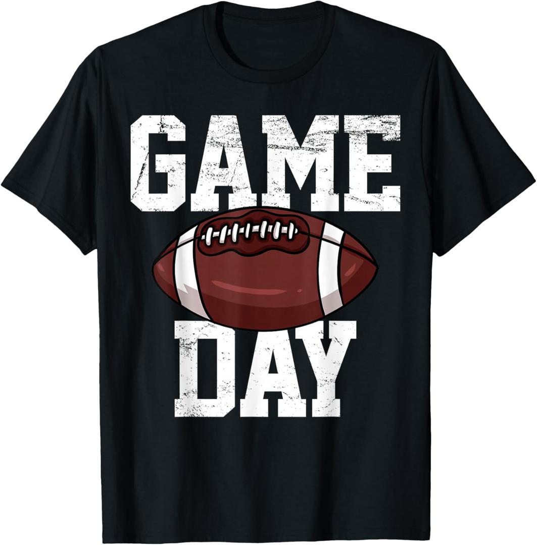 Football Player Vintage T-Shirt, Large