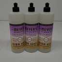 MRS. MEYER'S CLEAN DAY Liquid Dish Soap, Biodegradable Formula, Compassion Flower, 16 fl. oz - Pack of 3
