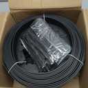 Gardzen 1.5" x 100' Landscape Edging Kit, Garden Edging Coil Comes with 120 Pcs Spikes, No Dig Lawn Border