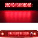 Tresound 3rd Third Brake Light for 2005-2010 Jeep Grand Cherokee, High Mount Light LED Center Tail Brake Lamp (Red)