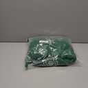 Women's Ugly Christmas V Neck Oversize Sweater Dress Long Sleeve Loose Holiday Knit Xmas Mini Dress. (Medium, Green)