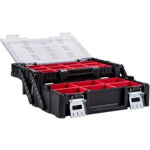 18" Cantilever Tool Box Organizer, Heavy-Duty Tool Storage Box