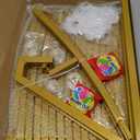 Wokceer Round Backdrop Stand 7.2FT Circle Balloon Arch Frame Circle Backdrop Stand Gold Round Arch for Wedding Birthday Party Bridal Shower Anniversary Event Ceremony Decoration