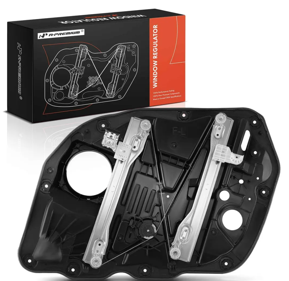 A-Premium Front Driver Side Power Window Regulator with Motor (6-Pin)