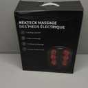 Nekteck Foot Massager with Heat, Shiatsu Heated Electric Kneading Foot Massager Machine for Neuropathy, Plantar Fasciitis, Feet Massage for Pain Relief, Circulation, Christmas Gifts for Man Woman Her (Black)