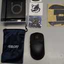 Chilkey Wireless Mouse, Glacier LW 8K L Gaming Mouse with LCD Screen, 8K Polling Rate, 30000 DPI Optical Tracking, 750 IPS, Bluetooth/2.4GHz/USB-C, 47g Ultra-Lightweight, 100 Million Clicks