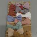 Baby Girl Headbands and Bows, Newborn Infant Toddler Nylon Elastics Hairbands Hair Accessories (Multicolor)