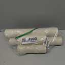 OSPNIEEK 4 PCS M8 Cat Scratching Post Replacement, 15.7 7.9" Natural Sisal Rope Kitten Tree Scratcher Refill with Screws, DIY Hemp Scratch Pole Parts for Indoor Cats Tower Refurbishment Accessories