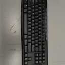 Logitech K270 Wireless Keyboard for Windows, 2.4 GHz Wireless, Full-Size, Number Pad, 8 Multimedia Keys, 2-Year Battery Life, Compatible with PC, Laptop, QWERTY UK English Layout - Black