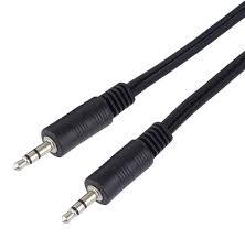 Jack Cable 3 m 3.5 mm Stereo Jack Plug to Plug Aux Headset Audio Connection Cable for TV Mobile Phones MP3 HiFi Shielded Black