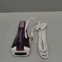 Rowenta Travel Iron, Pro Compact Stainless Steel Soleplate Hand Held Steamer Iron for Clothes, 200 Microsteam Holes, 1000 Watts Ironing, Fabric Steamer, Dual Voltage, Mini Iron, Purple, DA1560