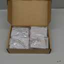 Barydat 30 Pcs Metal Christmas Photo Frame Ornaments Bulk 2 x 3 Inch Heavy Duty Reusable Small Frame Decorations for Xmas Tree Home Indoor Outdoor Decor Gifts (Vertical,Silver)