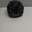 Adult Cycling Bike Helmet, Lightweight and Adjustable with Pads&Visor for Men and Women,Premium Quality Airflow Unisex Bicycle Helmet,Suggested Fit 58-61 cm (All Black)