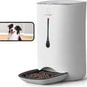 WOPET Automatic Dog Feeder with Camera,7L Smart WiFi Cat Feeder Dog Food Dispenser,6-Meal Pet Feeder HD Camera for Voice and Video Recording APP Control