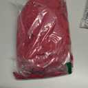 Kaximil Women's Square Neck Ruffle Hem Mini Dress Ruched Waist Long Sleeve Corset Short Party Dresses (Medium, Wine Red)