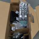 AT&T BL102 DECT 6.0 Cordless Phone for Home with Answering Machine, Call Blocking, Caller ID Announcer, Audio Assist, Intercom, and Unsurpassed Range, Silver/Black