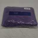 Extra Deep Queen Fitted Sheet - Hotel Luxury Single Fitted Sheet Only - Easily Fits 18 inch to 24 inch Mattress - Ultra Soft, Wrinkle & Fade Free with Extra Deep Pockets - Breathable & Comfy - Purple