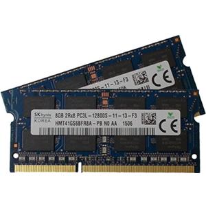 Hynix original 16GB (2 x 8GB), 204-pin SODIMM, DDR3 PC3L-12800, 1600MHz memory module