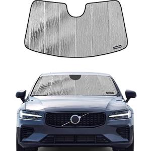 Pigenius Windshield Sunshade for Volvo S60 2019-2026, V60 Cross Country 2020-2026 Front Window Sun Shade - AstraGuard