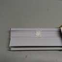 Cordless Light Filtering Mini Blinds for Indoor, 32 x 64 in, Pearl White